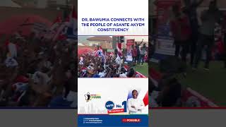 Dr Bawumia connects with the people of Asante Akyem North Constituency [upl. by Nelyag]