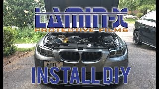 How To Install Laminx Headlight Film [upl. by Elawalo805]