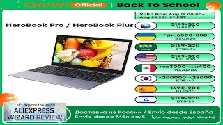 CHUWI Herobook Pro  Herobook Plus Laptop Windows 11 Laptop 141inch  Review [upl. by Noislla]