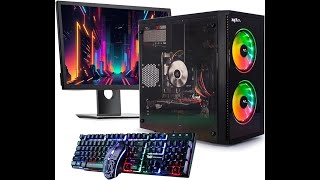 quotVeno Scorp Budget Gaming PC Bundle Intel i3 8GB RAM 22” Monitor Windows 10quot [upl. by Leventhal175]