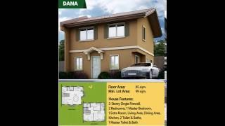 DANA Easy homes series Camella house model [upl. by Hurless]