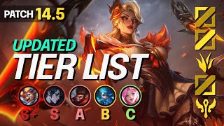 UPDATED 145 TIER LIST  BEST Champions NEW Meta  Season 14 Update Guide [upl. by Assirehc]