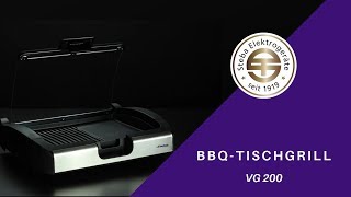 Steba BBQTischgrill VG 200 [upl. by Niwre]