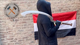 Making Khopesh  Egyptian Sword [upl. by Perr889]