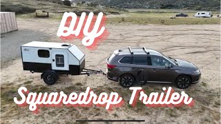 DIY Squaredrop Camper Trailer Build [upl. by Inad]