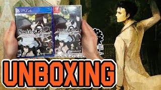 Steins Gate Elite PS4Switch Unboxing [upl. by Adnahcir364]