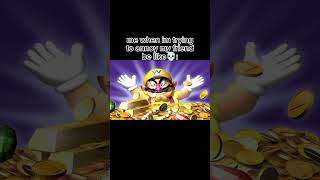 Wario Laughing memecreditsMetalKingBoo comedysubscribe [upl. by Arawaj795]