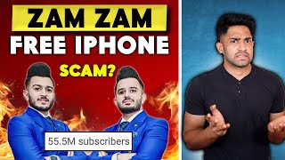 ZAM ZAM ELECTRONICS ROAST FREE IPHONE SCAM [upl. by Nnaharas]