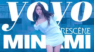 4K RESCENE  YoYo 미나미 세로 직캠  리센느 데뷔 쇼케이스 [upl. by Akcemat14]