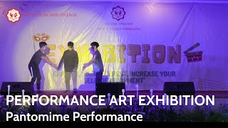 Pantomime Performance  Performance Art Exhibition G8 [upl. by Figge256]