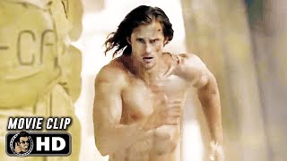 THE LEGEND OF TARZAN Clip  quotWildebeest Stampedequot 2016 Adventure [upl. by Aiam]