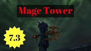 Blood Deathknight Mage Tower Guide and Commentary only 1 lego [upl. by Adnoma]