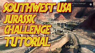 Jurassic World Evolution 2  SOUTHWEST USA Jurassic Challenge Full Tutorial [upl. by Keli]