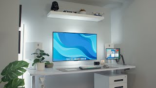 Updated Desk Setup Tour 2023 [upl. by Corby242]