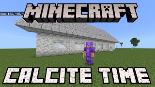 Building with calcite in Minecraft [upl. by Ansev]