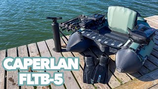 CAPERLAN FLTB5 Belly Boat  leicht und praktisch [upl. by Dnalrag641]