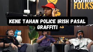 KENE TAHAN POLICE IRISH PASAL GRAFFITI PART 1 [upl. by Attwood]