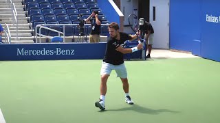 Stan Wawrinka Backhand Slow Motion  ATP Tennis One Handed Backhand Technique [upl. by Malia172]