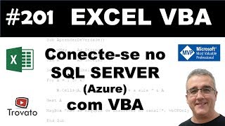 201  Excel VBA  Conectar no SQL Server no Azure [upl. by Anuayek407]