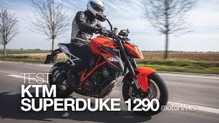 TEST  KTM SUPERDUKE 1290 roadster double jeu [upl. by Orvie643]