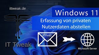 Windows 11  Datenerfassung abstellen in Version 23H2 24H2 [upl. by Adabelle136]