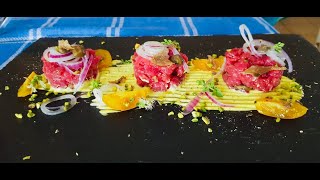 Tartare di manzo mediterranea [upl. by Junius]