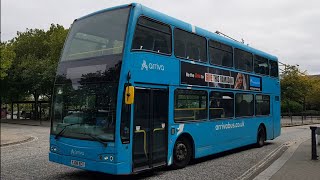 Bus Spotting in Milton Keynes Arriva Optare Olympus B9TL 4102 YJ08 ECY Route 3A to Magna Park [upl. by Allerym871]