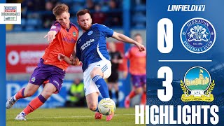 MATCH ACTION  Sports Direct Premiership  Glenavon v Linfield 20824 [upl. by Yawnoc]