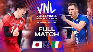 🇯🇵 JPN vs 🇮🇹 ITA  Bronze Medal Match  Mens VNL 2023  Full Match [upl. by Lundin]