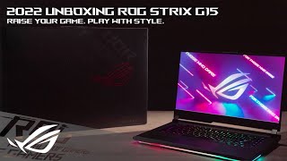 Unboxing the ROG Strix G15 2022  ROG [upl. by Angel998]