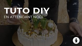 TUTO DIY  En attendant Noël ✌️🌹 Max le Fleuriste [upl. by Ahsuatal325]