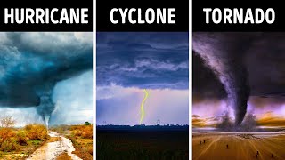 Hurricane Tornado Cyclone – What’s the Difference [upl. by Aleahs]