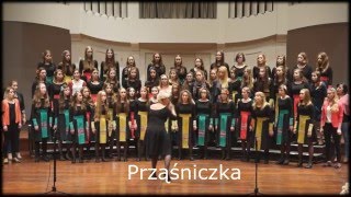 Koncert „ Dyrygent i jej chór” – Prząśniczka – performed by Chór Skowronki [upl. by Annailuj]