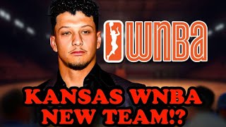 Patrick Mahomes Aims to Bring WNBA Team to Kansas City Expansion Newsquot [upl. by Sinclair164]