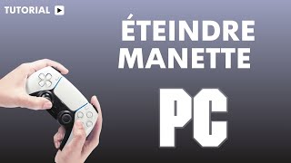 Comment éteindre manette PS5 sur pc [upl. by Ainitsirk]