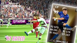 Ciro Immobile Player Review  PES 2021 [upl. by Anahsirk]