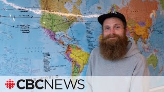 In one year this Canadian completed 242 marathons across 70 countries [upl. by Atsirk]