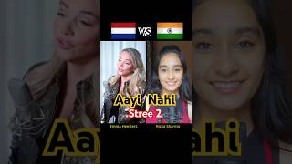 Aayi Nai  Stree 2  Female Cover Song  Emma Heesters vs Richa  Who sings it best aayinai [upl. by Ailimac]