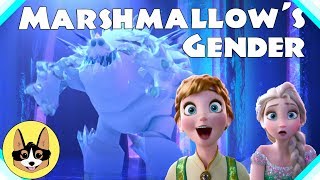 Disneys Frozen Theory  Is Marshmallow a Girl [upl. by Ahsenit]