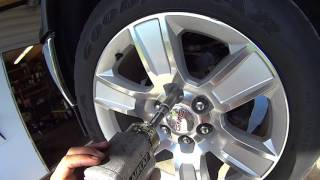 How to remove GM factory wheel nut locks [upl. by Gussi916]