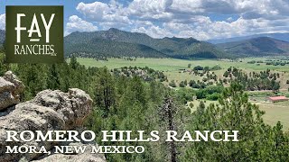 SOLD  New Mexico Ranch For Sale  Romero Hills Ranch  Mora New Mexico [upl. by Yremrej]