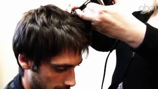 ghd  Tuto ghd  Lissage Parfait coiffage homme [upl. by Idihc]