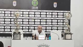 🎙️ RUEDA DE PRENSA  📆 JORNADA 7  ⚔️ CD BADAJOZ 🆚 CF JARAIZ [upl. by Eunice]