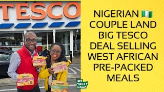 Nigerian Couple Land Tesco Deal Selling West African Packaged Meals  Yumchop  My Tasty Naija EP36 [upl. by Jez]