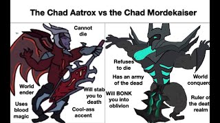 The Morde VS Aatrox experience [upl. by Monroy]