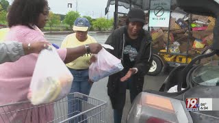 Calhoun Community College Holds Food and Schhol Supplies Disribution  July 15 2023  News 19 at 6 [upl. by Aseneg]