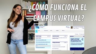 ¿Cómo FUNCIONA el CAMPUS VIRTUAL de la UOC  Explicación general aulas asignaturas trámites [upl. by Erasme]