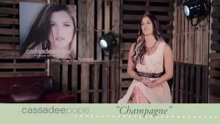 Cassadee Pope quotChampagnequot  Frame By Frame Track By Track [upl. by Aihcats959]