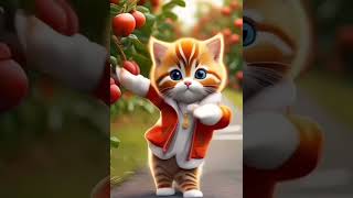 AI Cat dance 😺🐈shorts catai youtubeshortsvideo MrBeast [upl. by Tselec]