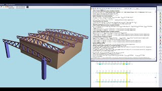 StatiCAD Kafes Kiriş Modellemesi [upl. by Hiroko]